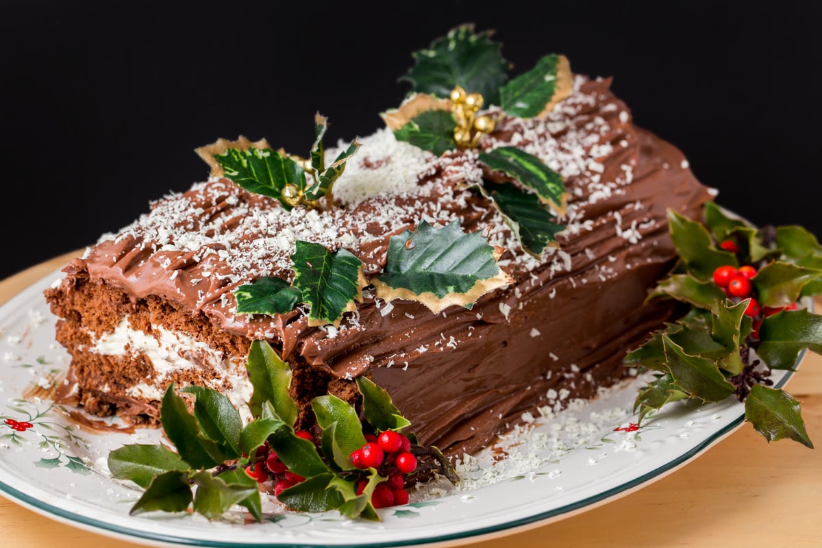 Chocolate Yule Log