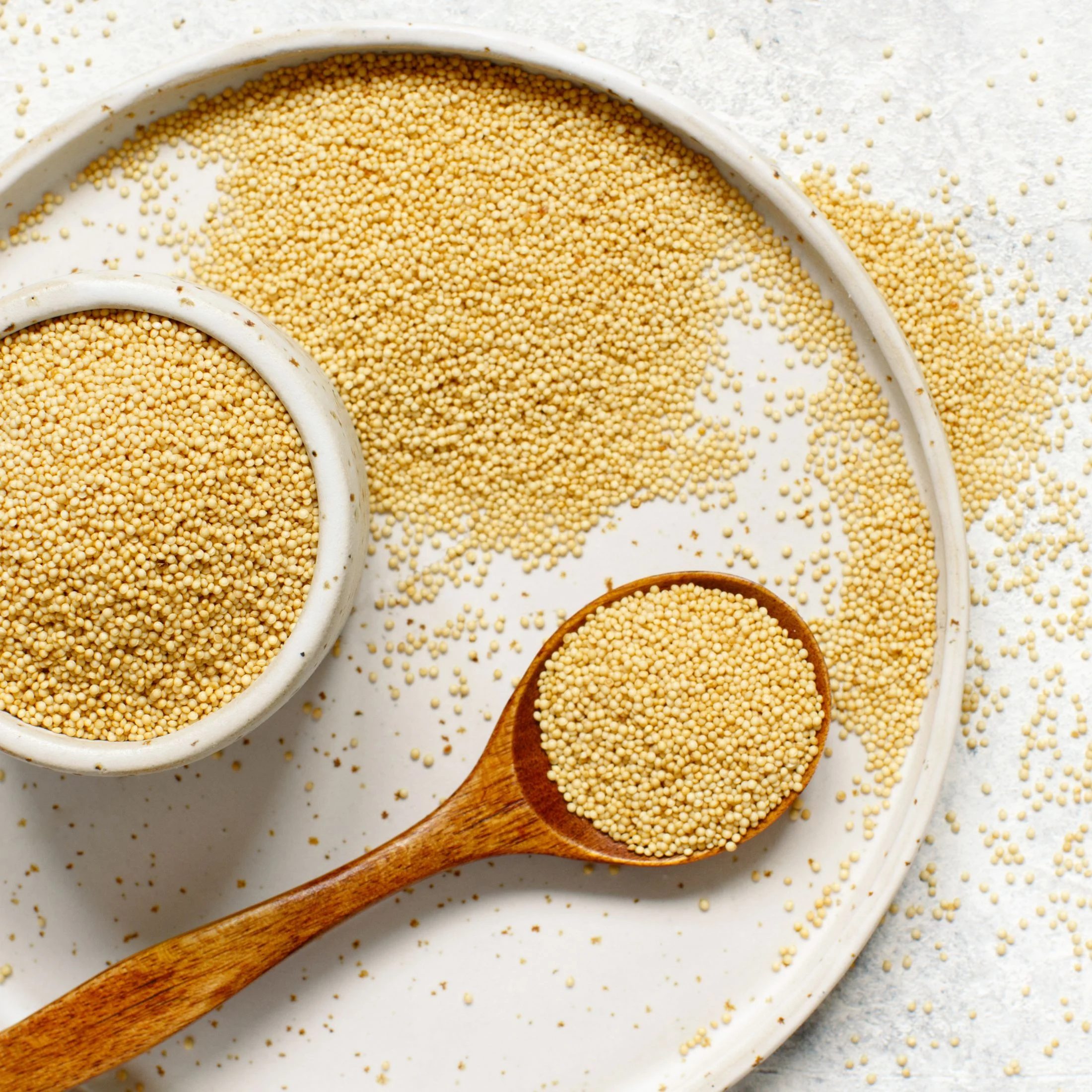 A plate of amaranth.
