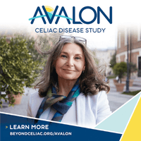 An ad for Barinthus' Avalon celiac disease study
