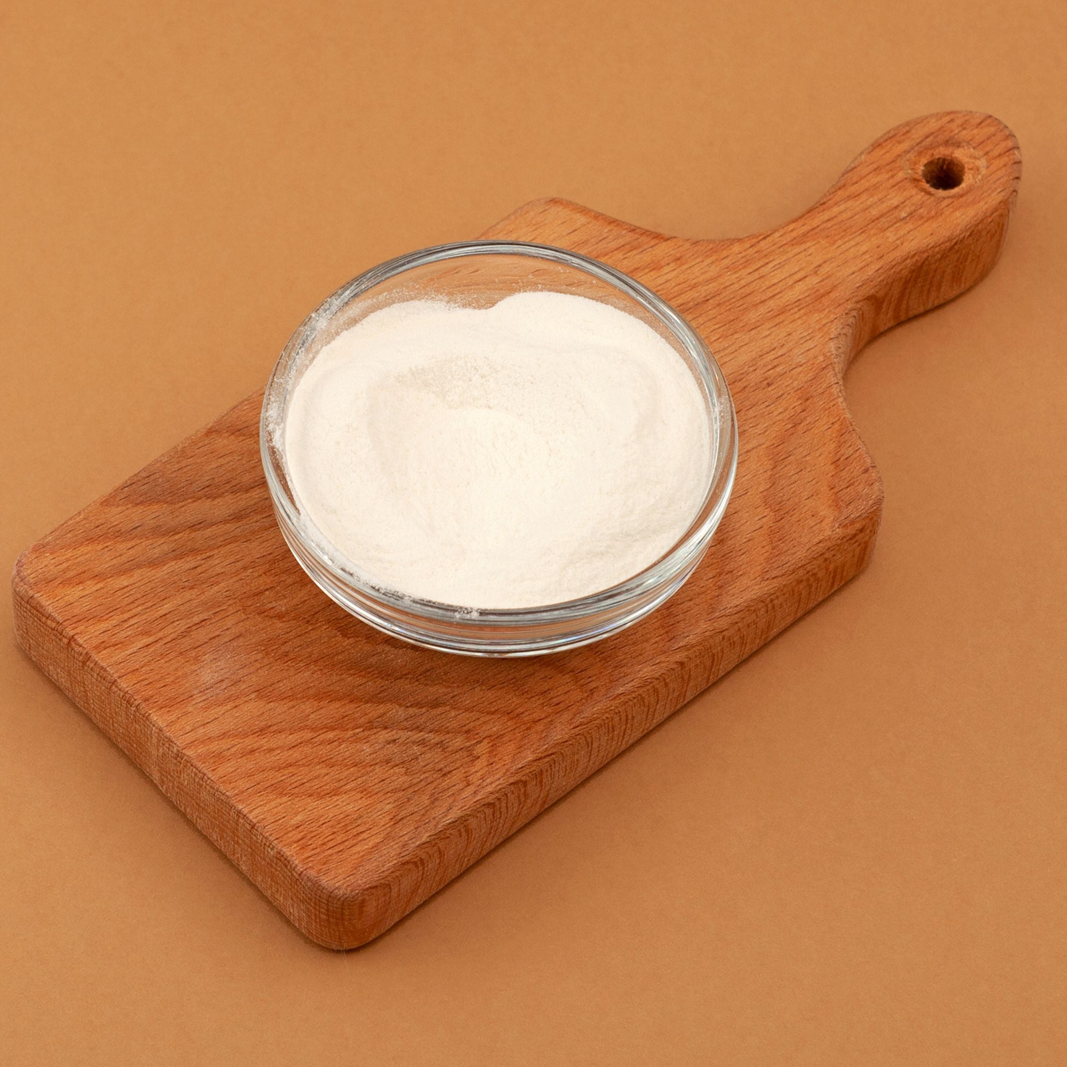 a bowl of guar gum.