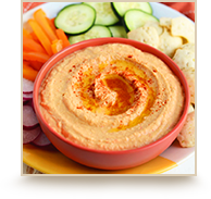 Red pepper hummus 